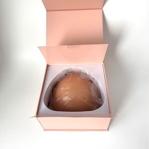 BOOMBA Ultra Boost Inserts Beige Size E Double Sided Adhesive Bra Pads NEW Open